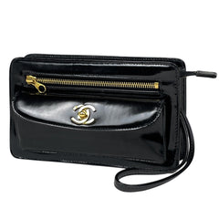 シャネル セカンドバッグ パテントレザー レディース ブランドバッグ・小物 【中古】brbag