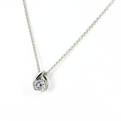 ダイヤモンド デザインネックレス ネックレス Pt900 Pt850 ダイヤモンド レディース ノンブランドジュエリー 【中古】nbjwl