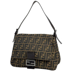 フェンディ ショルダーバッグ キャンバス 8BR001 レディース ブランドバッグ・小物 【中古】brbag