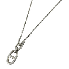 エルメス シェーヌダンクル アミュレット ネックレス シルバー925 レディース ブランドアクセサリー 【中古】bracc