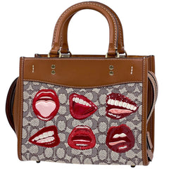 コーチ ハンドバッグ ファブリック CA119 レディース ブランドバッグ・小物 【中古】brbag