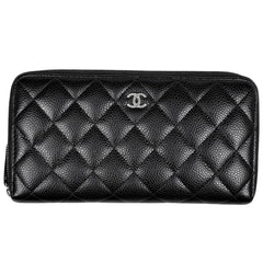シャネル 長財布 キャビアスキン レディース ブランドバッグ・小物 【中古】brbag