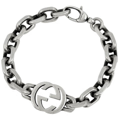 グッチ ブレスレット シルバー925 レディース ブランドアクセサリー 【中古】bracc