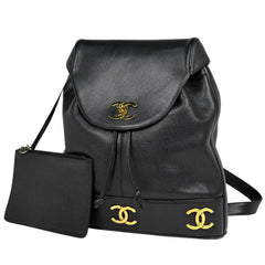 シャネル リュック キャビアスキン レディース ブランドバッグ・小物 【中古】brbag