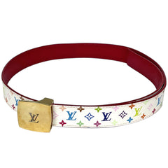 ルイ・ヴィトン サンチュール LV カット ベルト モノグラムマルチカラー レディース ブランドバッグ・小物 【中古】brbag