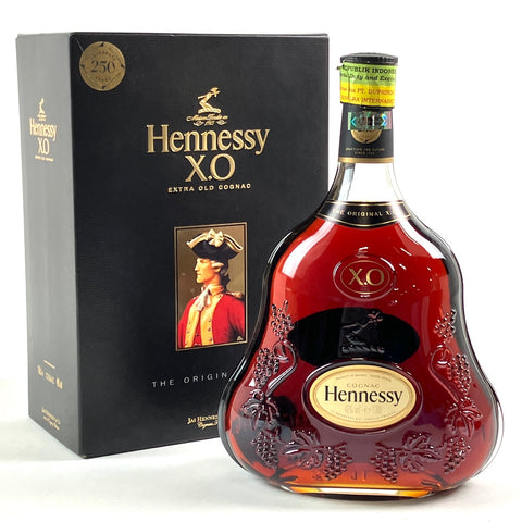 ヘネシー XO 黒キャップ 250周年記念 1000ml ブランデー コニャック 酒
