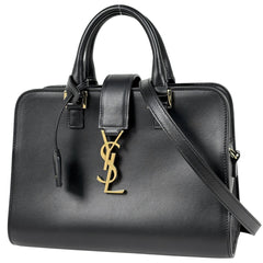 イヴ・サンローラン ベイビーカバス ハンドバッグ レザー 568853 レディース ブランドバッグ・小物 【中古】brbag
