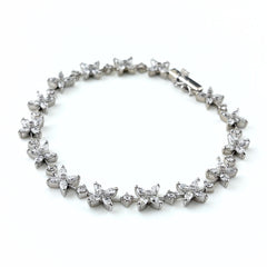 メレダイヤ ブレスレット K18 750 ダイヤモンド レディース ノンブランドジュエリー 【中古】nbjwl
