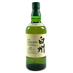 サントリー 白州 12年 ジャパニーズ 700ml 国産ウイスキー 酒 【古酒】liqbb【東京都内限定お届け】