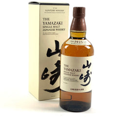 サントリー 山崎 シングルモルト ジャパニーズ 700ml 国産ウイスキー 酒 【古酒】liqbb【東京都内限定お届け】