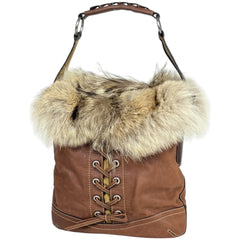 コーチ ショルダーバッグ ファー 1426 レディース ブランドバッグ・小物 【中古】brbag