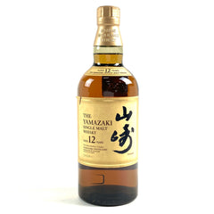 サントリー 山崎 12年 シングルモルト 旧 700ml 国産ウイスキー 酒 【古酒】liqbb【東京都内限定お届け】