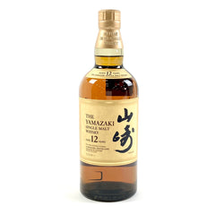 サントリー 山崎 12年 シングルモルト 旧 700ml 国産ウイスキー 酒 【古酒】liqbb【東京都内限定お届け】