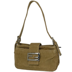 フェンディ ショルダーバッグ コーデュロイ 26723 レディース ブランドバッグ・小物 【中古】brbag