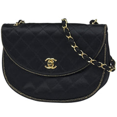 シャネル ショルダーバッグ サテン レディース ブランドバッグ・小物 【中古】brbag