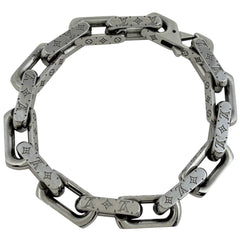 ルイ・ヴィトン ブレスレット モノグラム チェーン ブレスレット メタル メンズ ブランドアクセサリー 【中古】bracc