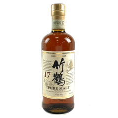 ニッカ 竹鶴 17年 ピュアモルト 700ml 国産ウイスキー 酒 【古酒】liqbb【東京都内限定お届け】