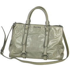 ミュウ ミュウ ハンドバッグ レザー RN1037 レディース ブランドバッグ・小物 【中古】brbag