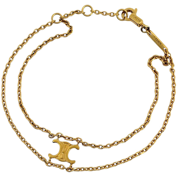 ⭐*️様 セリーヌ　ブレスレット セリーヌ ブレスレット GP レディース ブランドアクセサリー 【中古