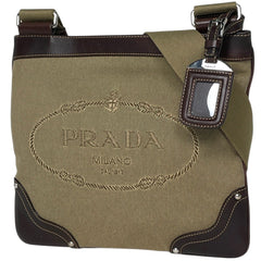 プラダ ショルダーバッグ キャンバス BT0537 レディース ブランドバッグ・小物 【中古】brbag