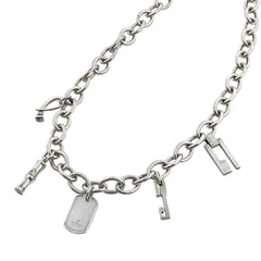 グッチ ネックレス シルバーメッキ レディース ブランドアクセサリー 【中古】bracc