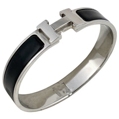 エルメス クリックH バングル シルバーメッキ レディース ブランドアクセサリー 【中古】bracc