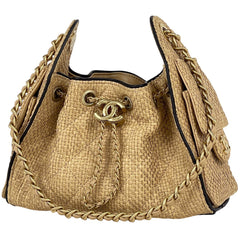 シャネル CHANEL 25 ミニ ハンドバッグ ラフィア AS5631 レディース ブランドバッグ・小物 【中古】brbag