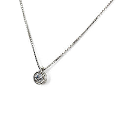 ダイヤモンド ネックレス Pt900 Pt850 ダイヤモンド レディース ノンブランドジュエリー 【中古】nbjwl