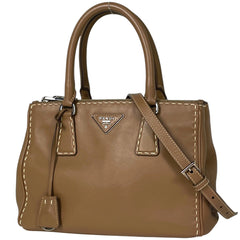 プラダ ガレリア ハンドバッグ レザー レディース ブランドバッグ・小物 【中古】brbag