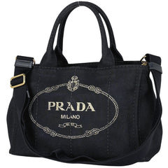 プラダ トートバッグ キャンバス 1BG439 レディース ブランドバッグ・小物 【中古】brbag