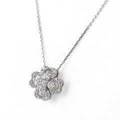 モニッケンダム メレダイヤ ネックレス ネックレス K18 WG ダイヤモンド レディース ブランドジュエリー 【中古】brjwl