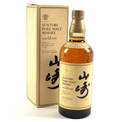 サントリー 山崎 12年 ピュアモルト 華 750ml 国産ウイスキー 酒 【古酒】liqbb【東京都内限定お届け】
