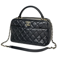 シャネル ハンドバッグ レザー A92238 レディース ブランドバッグ・小物 【中古】brbag