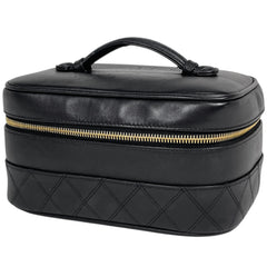 シャネル 化粧ポーチ レザー A01618 レディース ブランドバッグ・小物 【中古】brbag