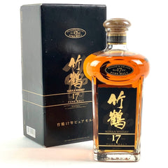 ニッカ 竹鶴 17年 角瓶 700ml 国産ウイスキー 酒 【古酒】liqbb【東京都内限定お届け】