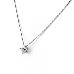 ダイヤモンド ネックレス Pt900 Pt850 ダイヤモンド レディース ノンブランドジュエリー 【中古】nbjwl