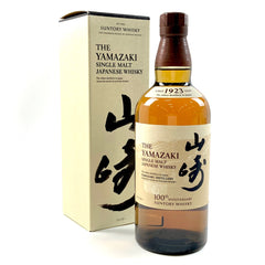サントリー 山崎 100周年記念 シングルモルト ジャパニーズ 700ml 国産ウイスキー 酒 【古酒】liqbb【東京都内限定お届け】