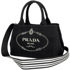 プラダ トートバッグ キャンバス 1BG439 レディース ブランドバッグ・小物 【中古】brbag