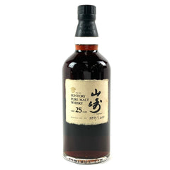 サントリー 山崎 25年 ピュアモルト 1999年 700ml 国産ウイスキー 酒 【古酒】liqbb【東京都内限定お届け】