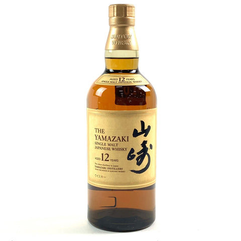 【東京都内限定お届け】 サントリー SUNTORY 山崎 シングルモルト ジャパニーズ 700ml 国産ウイスキー 【中古】 サントリー 山崎 12年 シングルモルト ジャパニーズ 700ml 国産