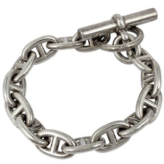 エルメス シェーヌダンクルMM ブレスレット シルバー925 レディース ブランドアクセサリー 【中古】bracc