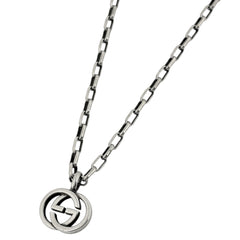 グッチ ネックレス シルバー925 レディース ブランドアクセサリー 【中古】bracc
