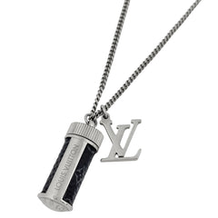 ルイ・ヴィトン コリエチャームズ ネックレス モノグラムエクリプス メンズ ブランドアクセサリー 【中古】bracc