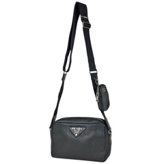 プラダ ショルダーバッグ レザー 1BH182 レディース ブランドバッグ・小物 【中古】brbag