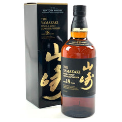 サントリー 山崎 18年 シングルモルト ジャパニーズ 700ml 国産ウイスキー 酒 【古酒】liqbb【東京都内限定お届け】