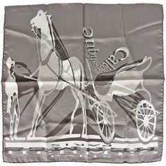 エルメス カレ45 CALECHE ELASTIQUE スカーフ シルク レディース ブランドバッグ・小物 【中古】brbag