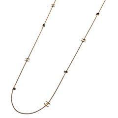 シャネル ネックレス GP カラーストーン レディース ブランドアクセサリー 【中古】bracc