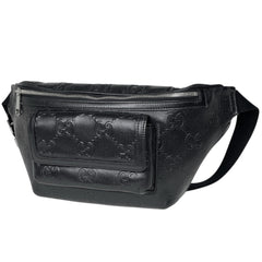 グッチ ボディバッグ レザー 645093 メンズ ブランドバッグ・小物 【中古】brbag