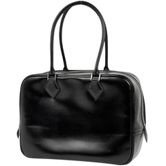 エルメス プリュム28 ハンドバッグ ボックスカーフ □C レディース ブランドバッグ・小物 【中古】brbag