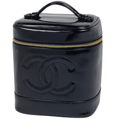 シャネル 化粧ポーチ パテントレザー レディース ブランドバッグ・小物 【中古】brbag